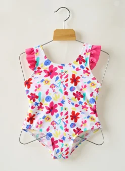 Maillot De Bain 1 Pièce Week End A La Mer Blanc