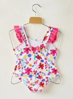 Maillot De Bain 1 Pièce Week End A La Mer Blanc