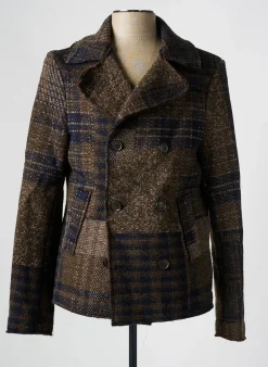 Manteau Court Imperial Vert Sans Capuche