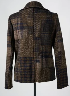 Manteau Court Imperial Vert Sans Capuche