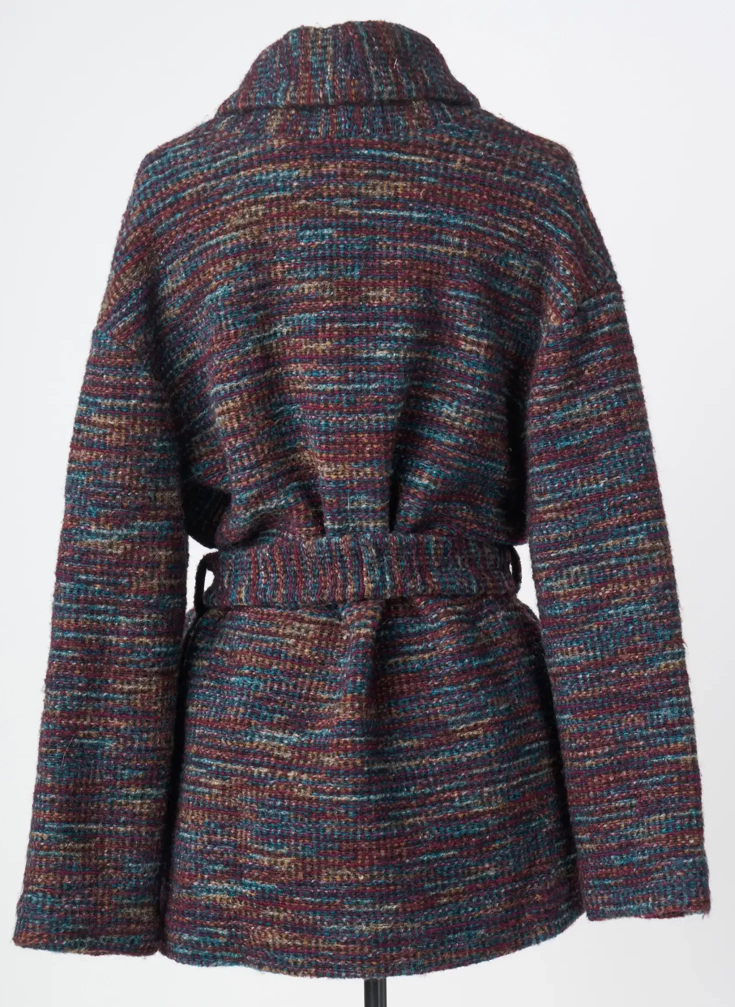 Manteau Court La Fee Maraboutee Bleu Sans Capuche