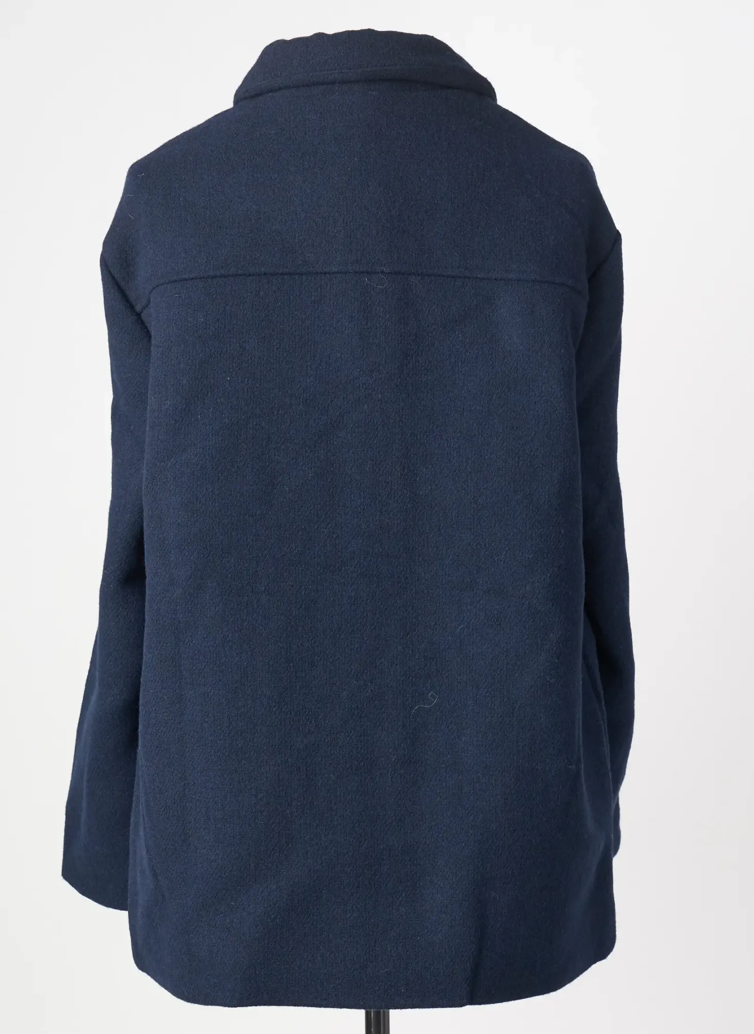 Manteau Court La Petite Etoile Bleu Sans Capuche