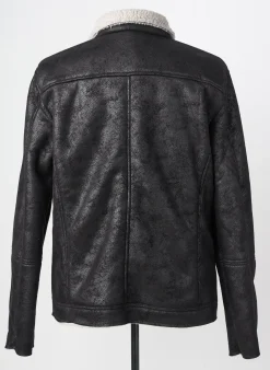 Manteau Court Lee Cooper Marron Sans Capuche