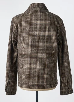 Manteau Court No Excess Beige Sans Capuche