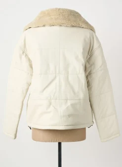 Manteau Court Oakwood Beige Sans Capuche