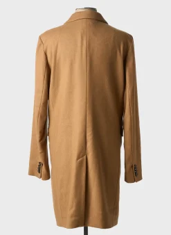 Manteau Long Closed Marron Sans Capuche