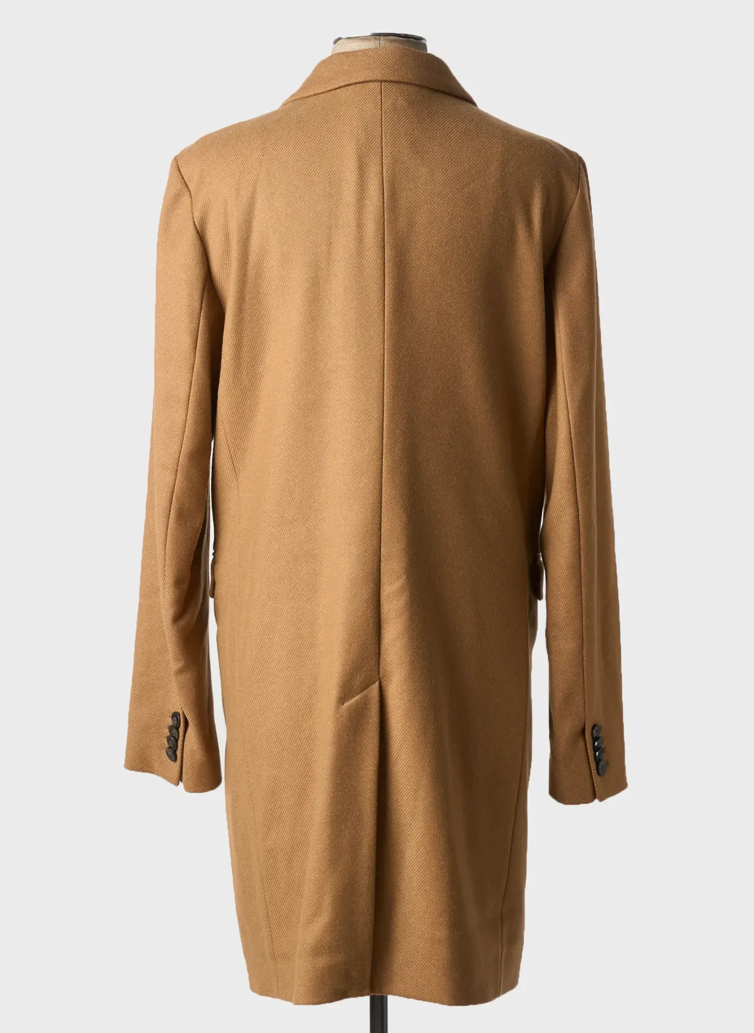 Manteau Long Closed Marron Sans Capuche
