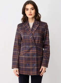 Manteau Long Cloud9 Violet Sans Capuche