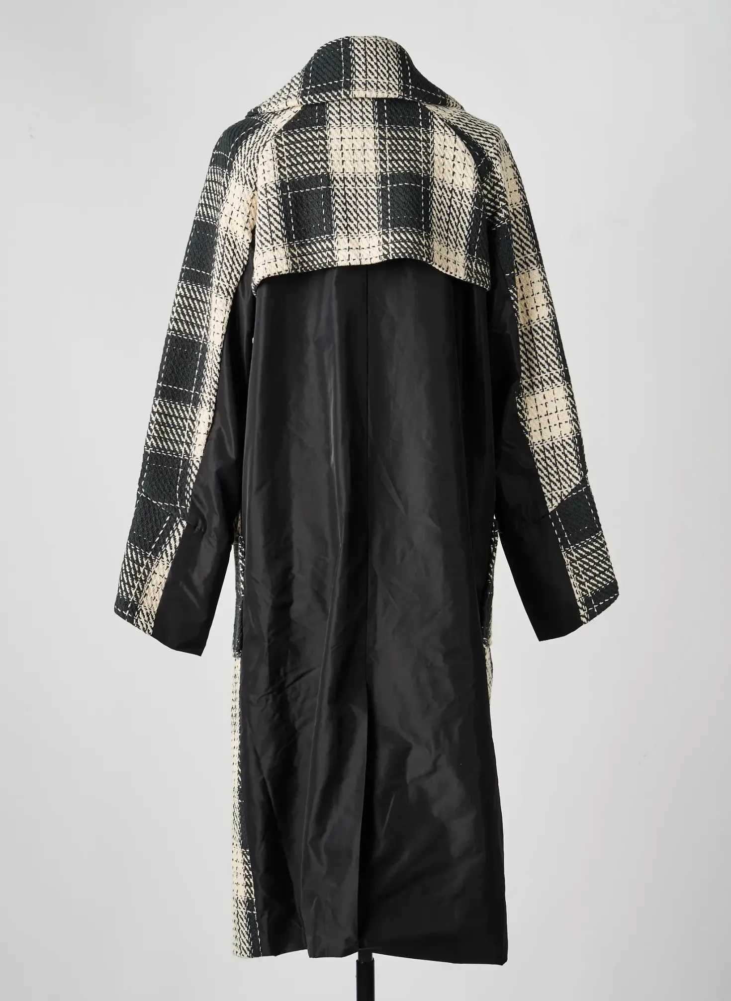 Manteau Long Coster Copenhagen Noir Sans Capuche