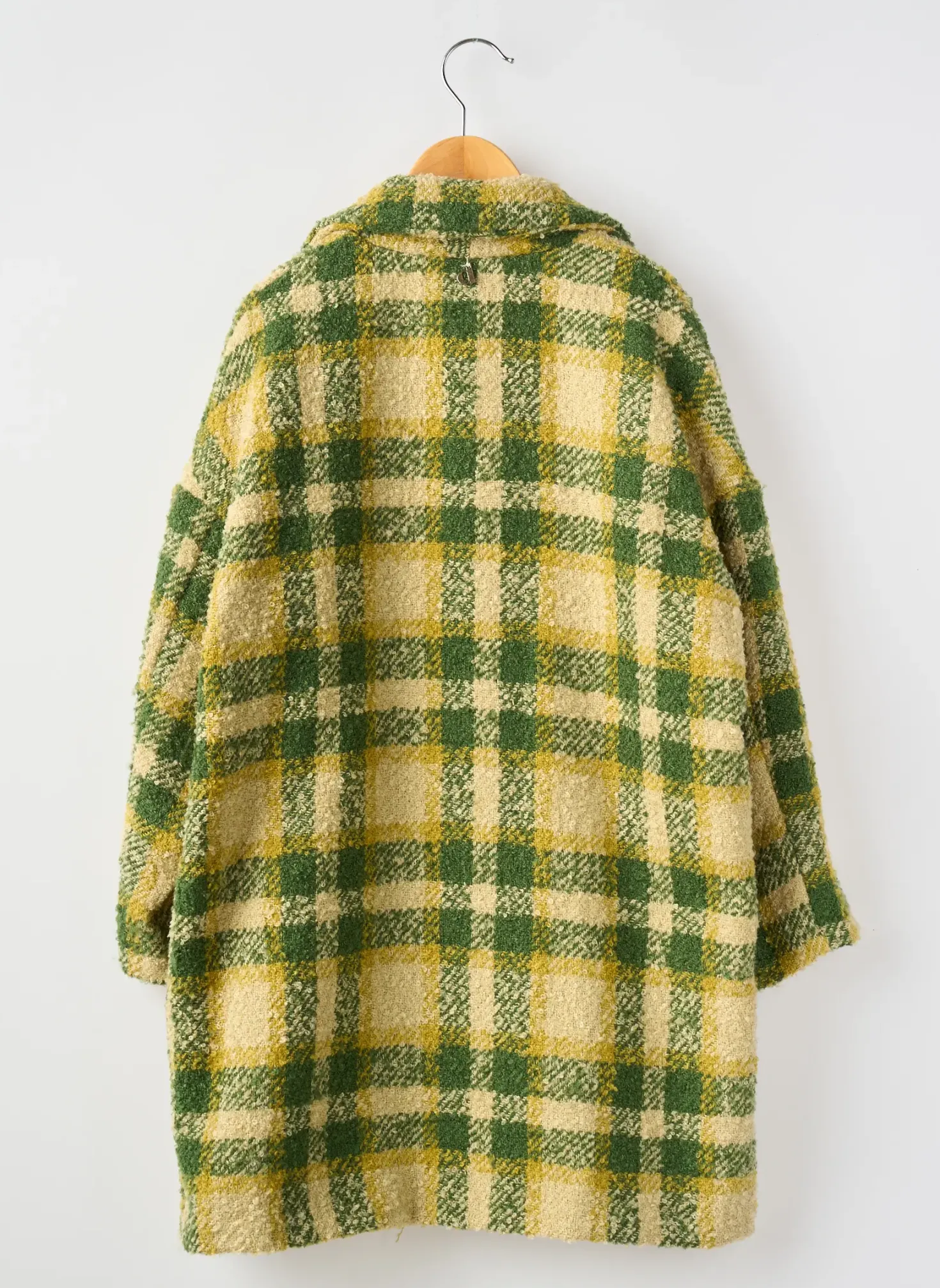 Manteau Long Dixie Vert Sans Capuche
