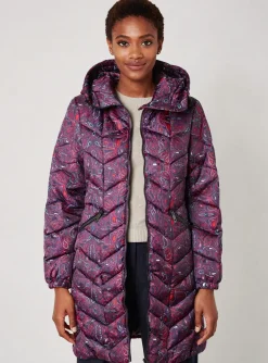 Manteau Long La Fiancee Du Mekong Violet