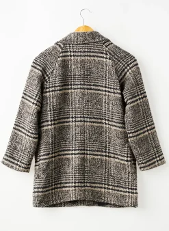 Manteau Long Le Temps Des Cerises Noir Sans Capuche