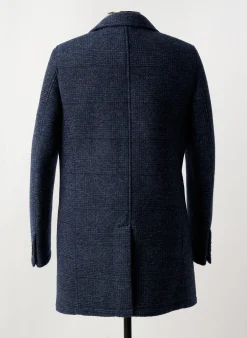 Manteau Long Manuel Ritz Gris Sans Capuche