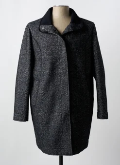 Manteau Long Polarbear Gris Sans Capuche