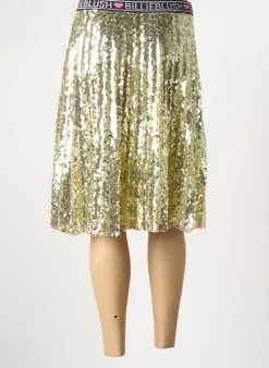 Mini-jupe Billieblush Or