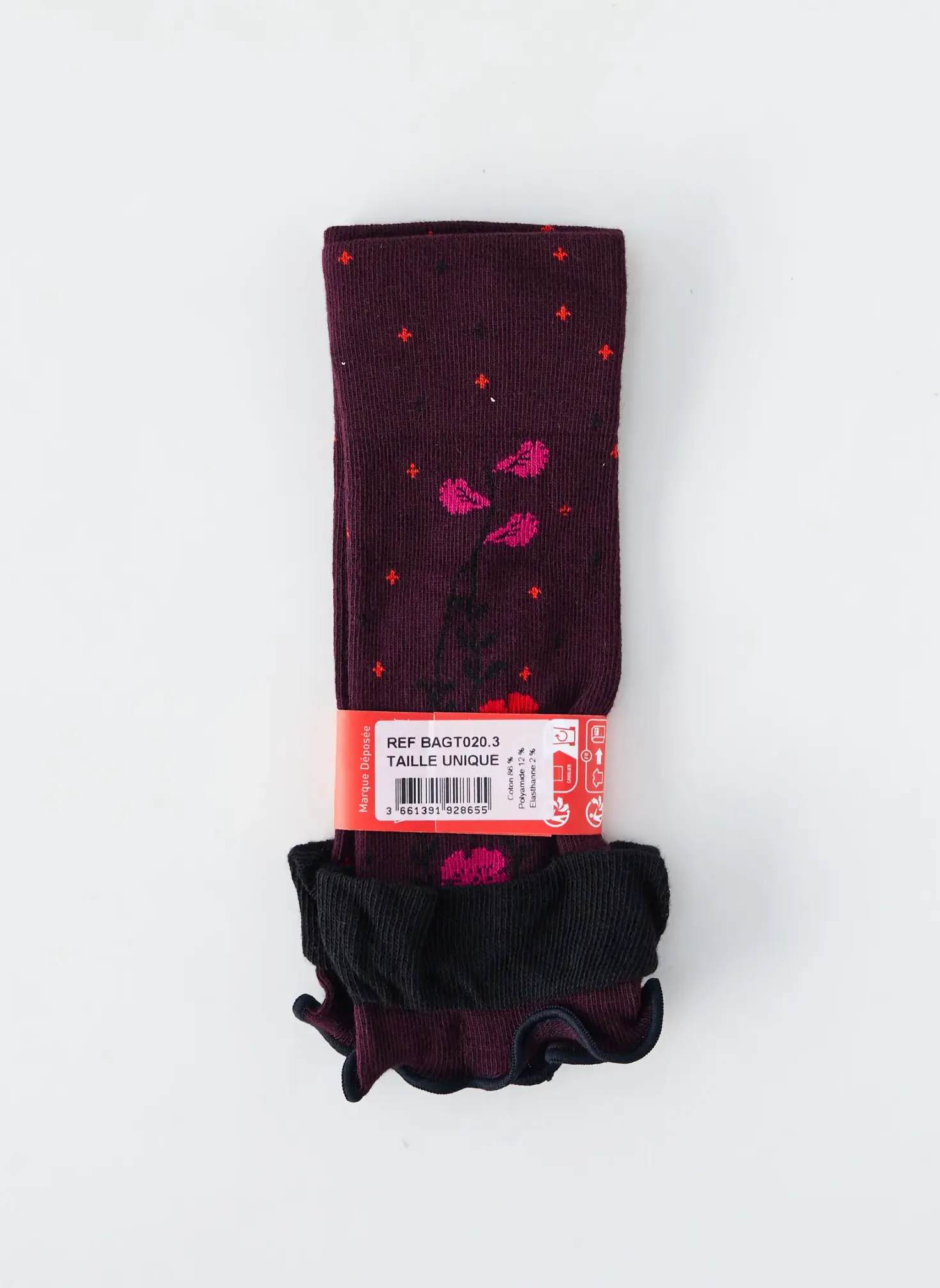 Mitaines Berthe Aux Grands Pieds Violet