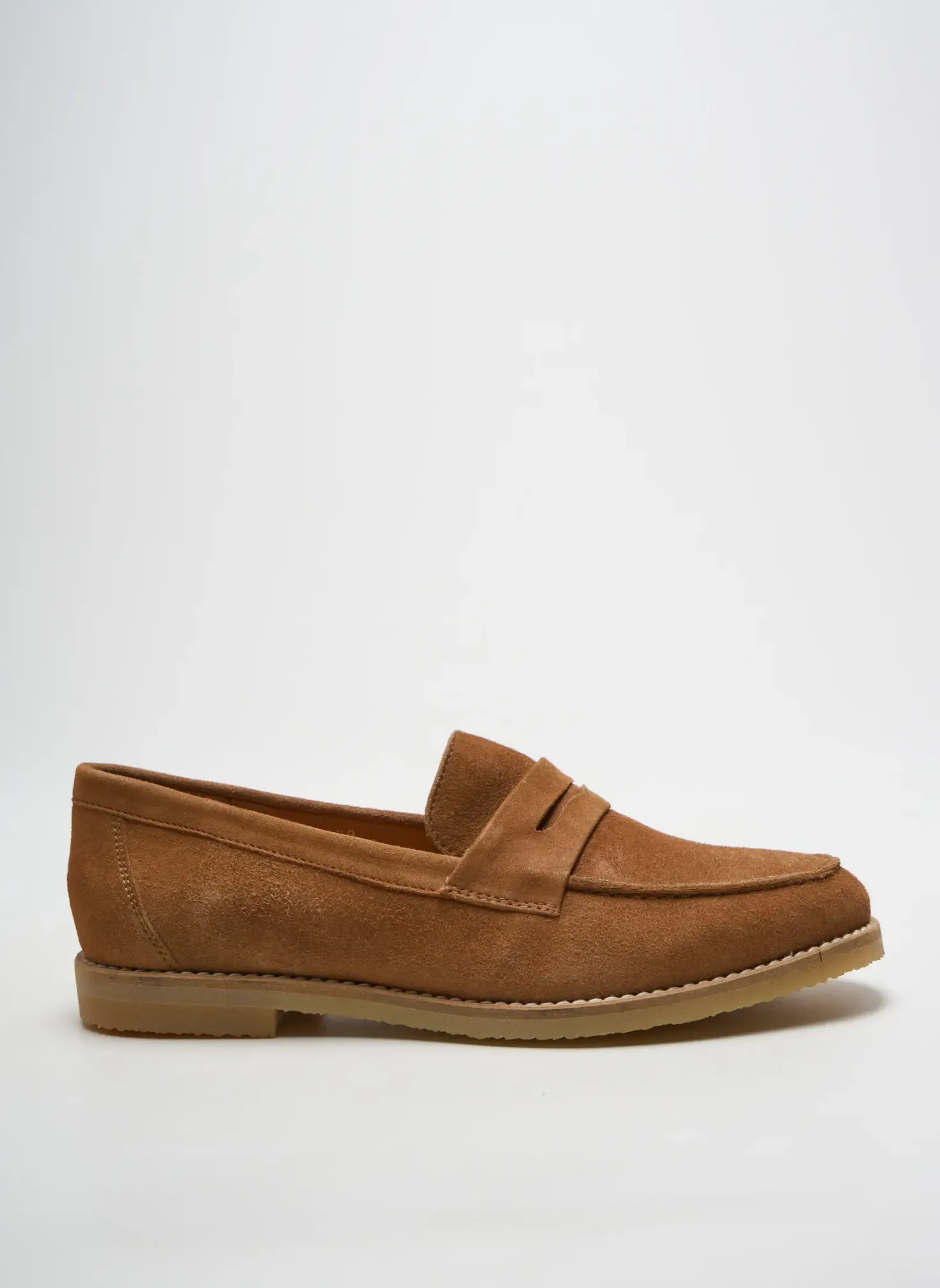 Mocassins Aliwell Marron Talon Plat Jusqu'à 3cm