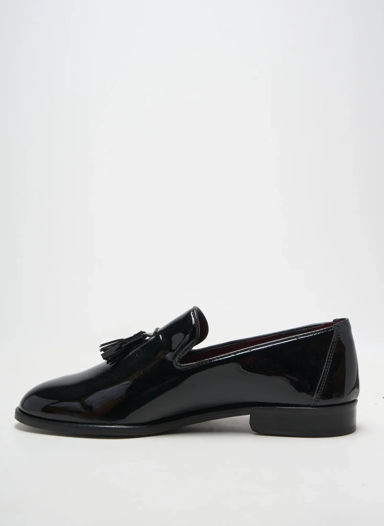 Mocassins Antica Cuoieria Noir Talon Bas
