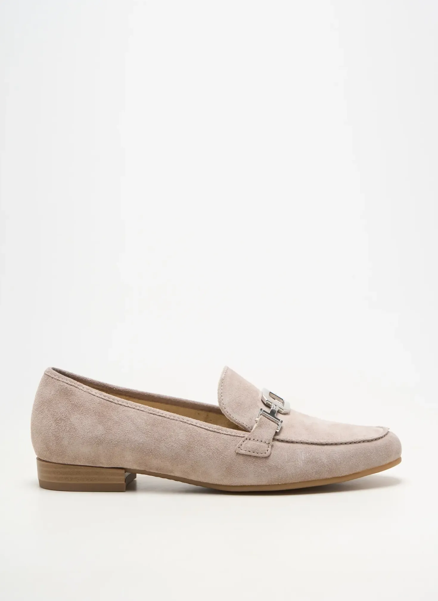 Mocassins Ara Beige Talon Plat Jusqu'à 3cm