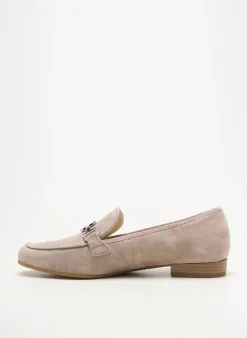Mocassins Ara Beige Talon Plat Jusqu'à 3cm