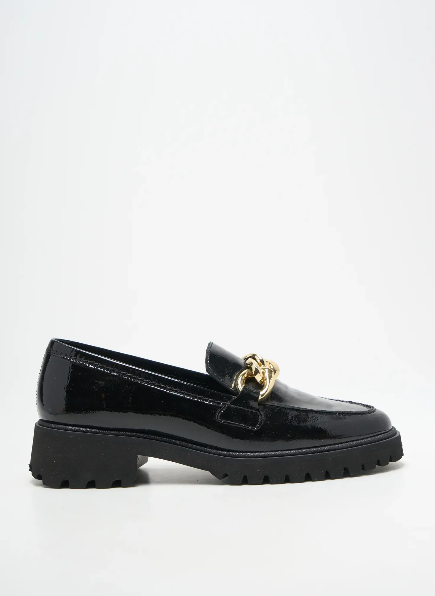 Mocassins Ara Noir Talon De 4 À 6cm