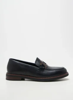 Mocassins Ara Noir Talon Plat Jusqu'à 3cm