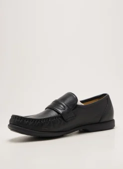 Mocassins Arima Noir Talon Bas
