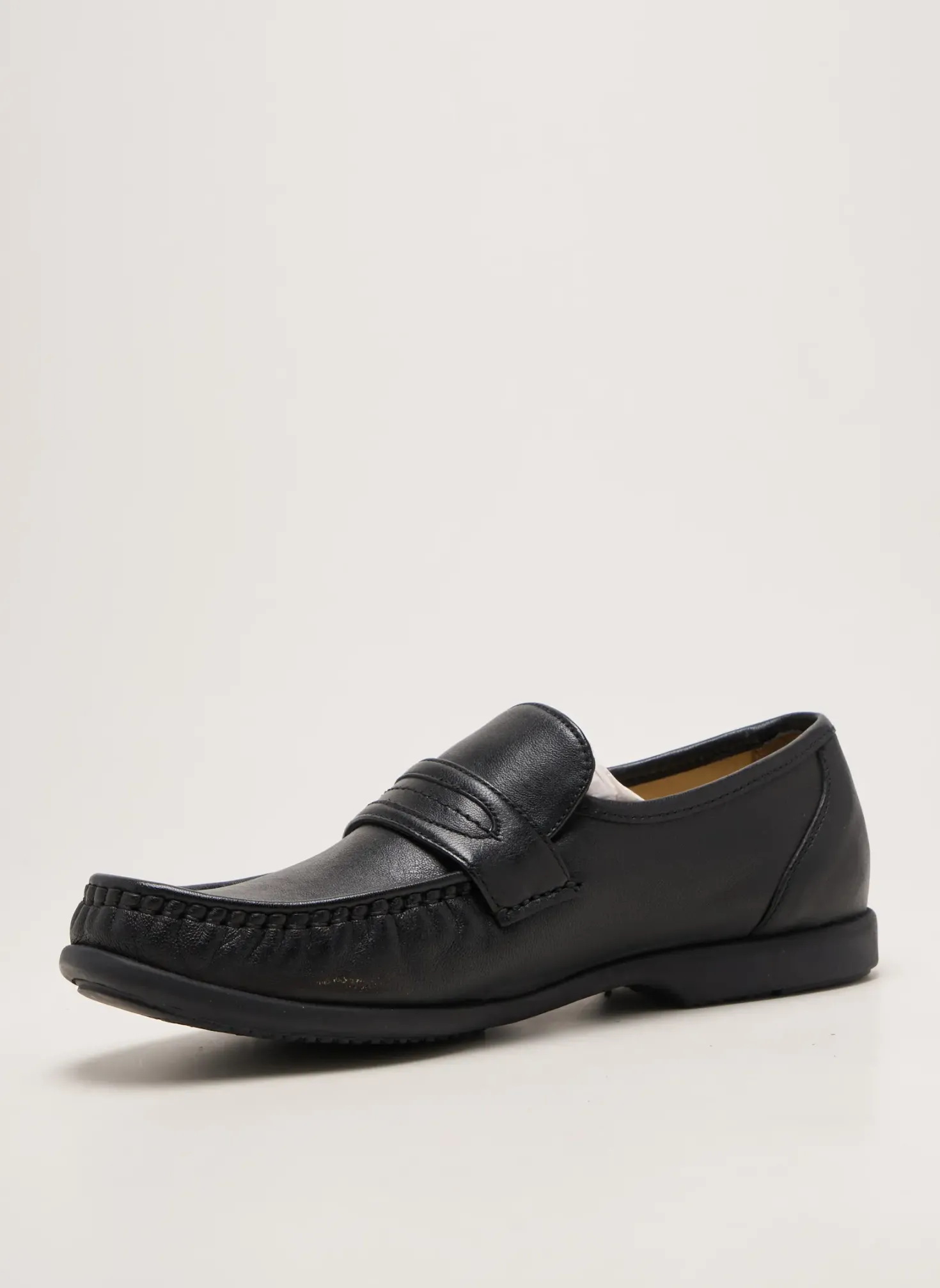 Mocassins Arima Noir Talon Bas