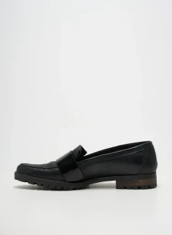 Mocassins Axell Noir Talon Plat Jusqu'à 3cm