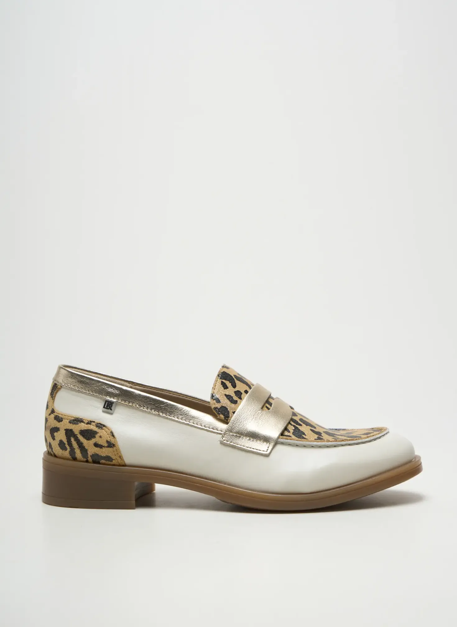 Mocassins Dorking Or Talon Plat Jusqu'à 3cm