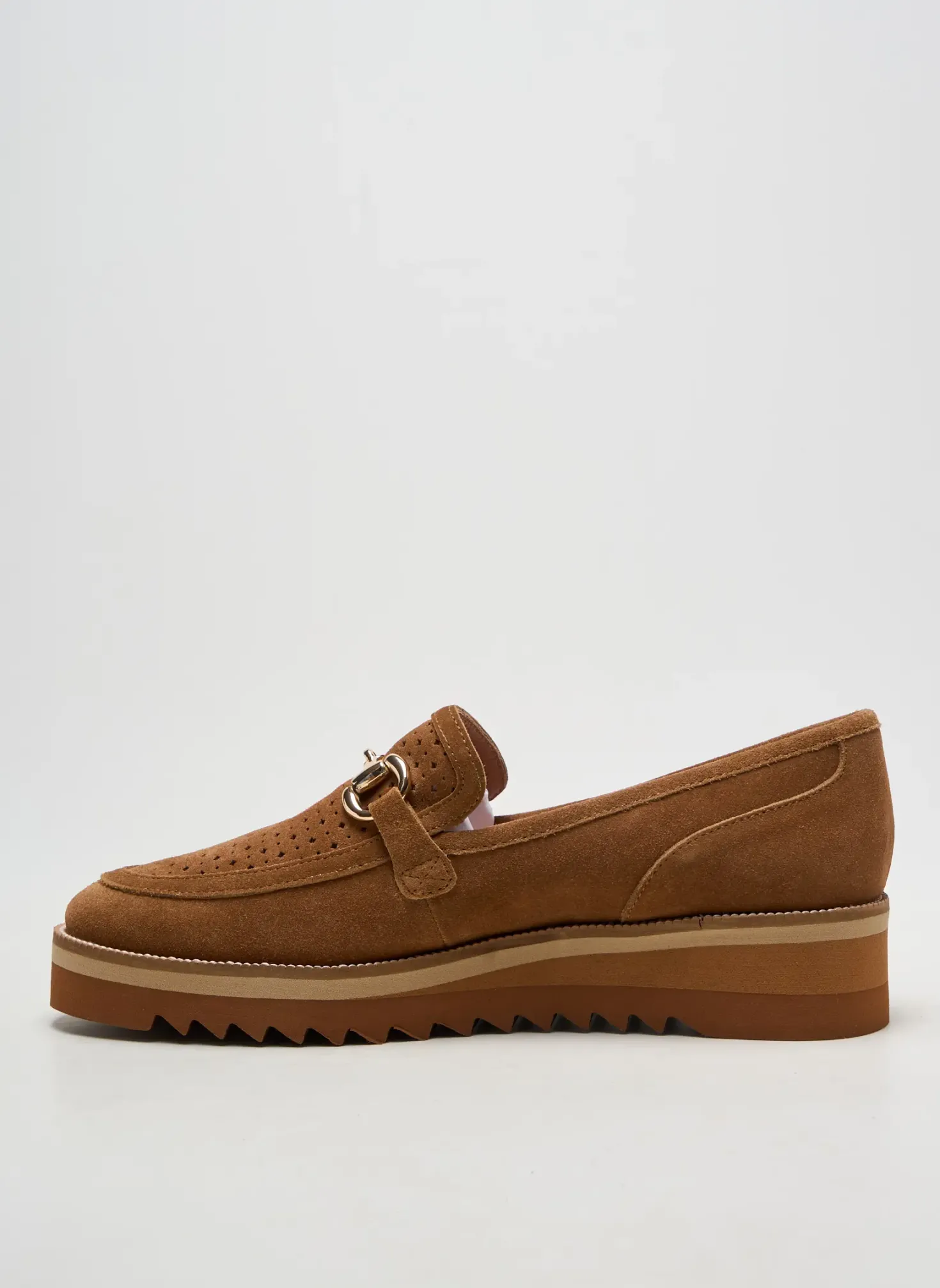 Mocassins Emilie Karston Marron Talon De 4 À 6cm