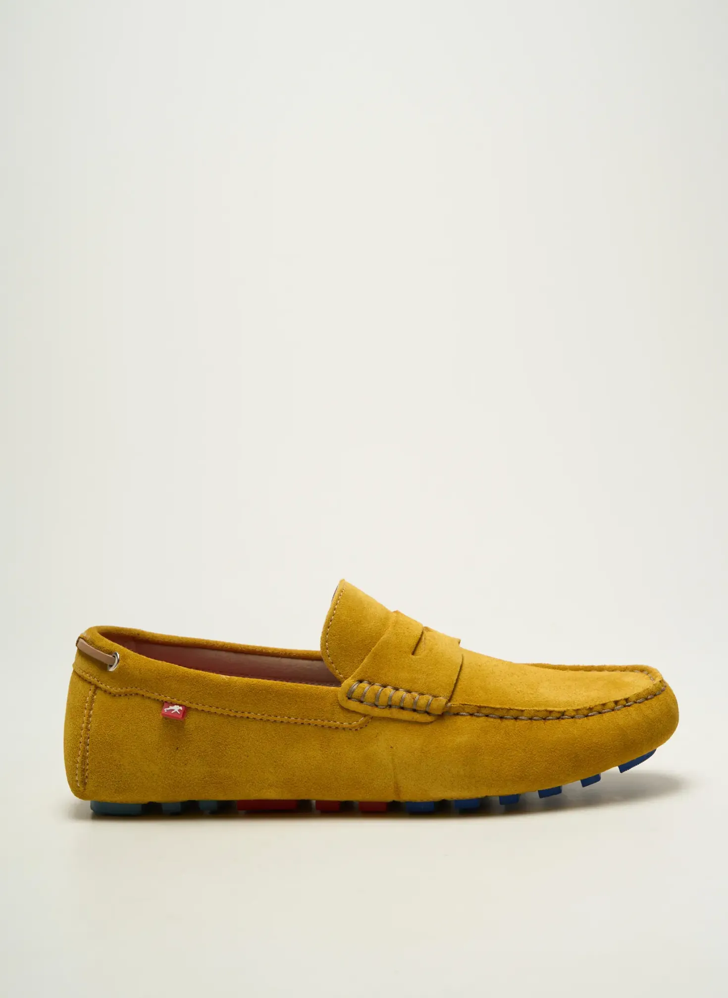 Mocassins Fluchos Jaune Bout Rond