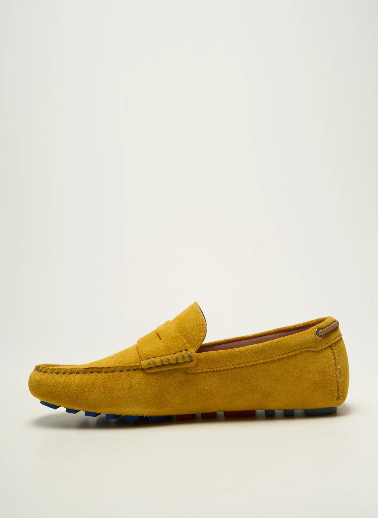 Mocassins Fluchos Jaune Bout Rond