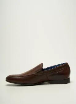 Mocassins Fluchos Marron Bout Rond