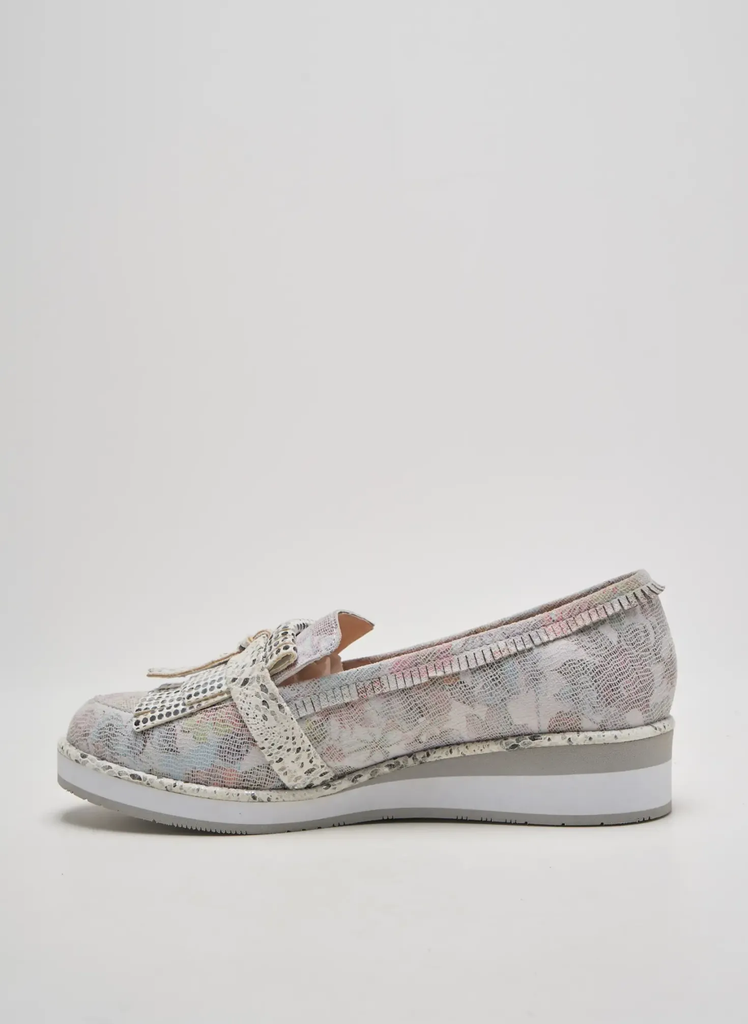 Mocassins Fugitive By Francesco Rossi Argent Talon Plat Jusqu'à 3cm