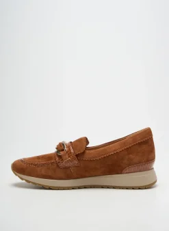 Mocassins Fugitive By Francesco Rossi Marron Talon Plat Jusqu'à 3cm