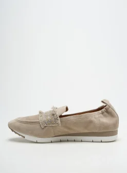 Mocassins Fugitive By Francesco Rossi Gris Talon Plat Jusqu'à 3cm