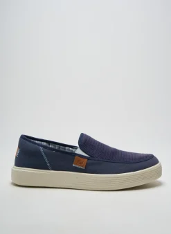 Mocassins Hey Dude Bleu Bout Rond