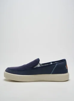 Mocassins Hey Dude Bleu Bout Rond