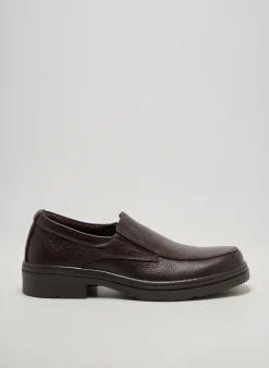 Mocassins Himalaya Marron Talon Bas