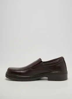 Mocassins Himalaya Marron Talon Bas