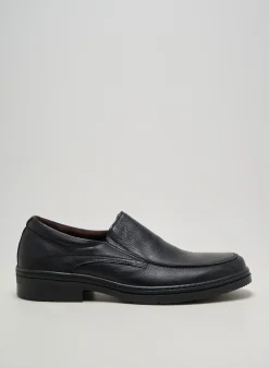 Mocassins Himalaya Noir Talon Bas