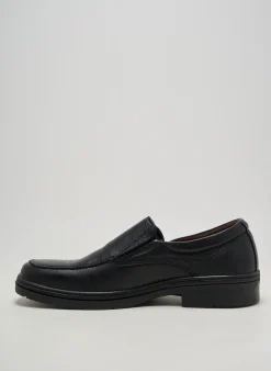Mocassins Himalaya Noir Talon Bas