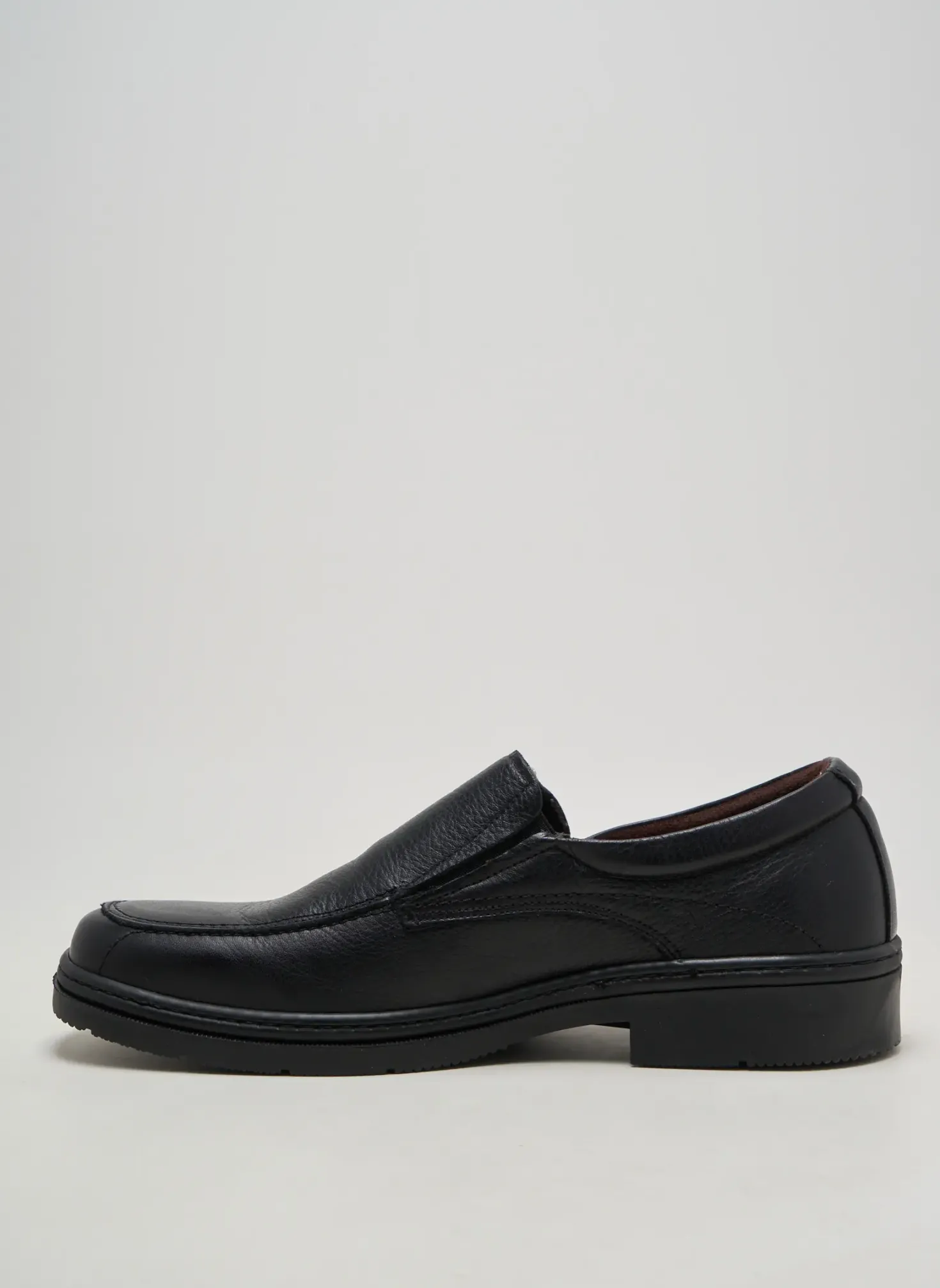 Mocassins Himalaya Noir Talon Bas