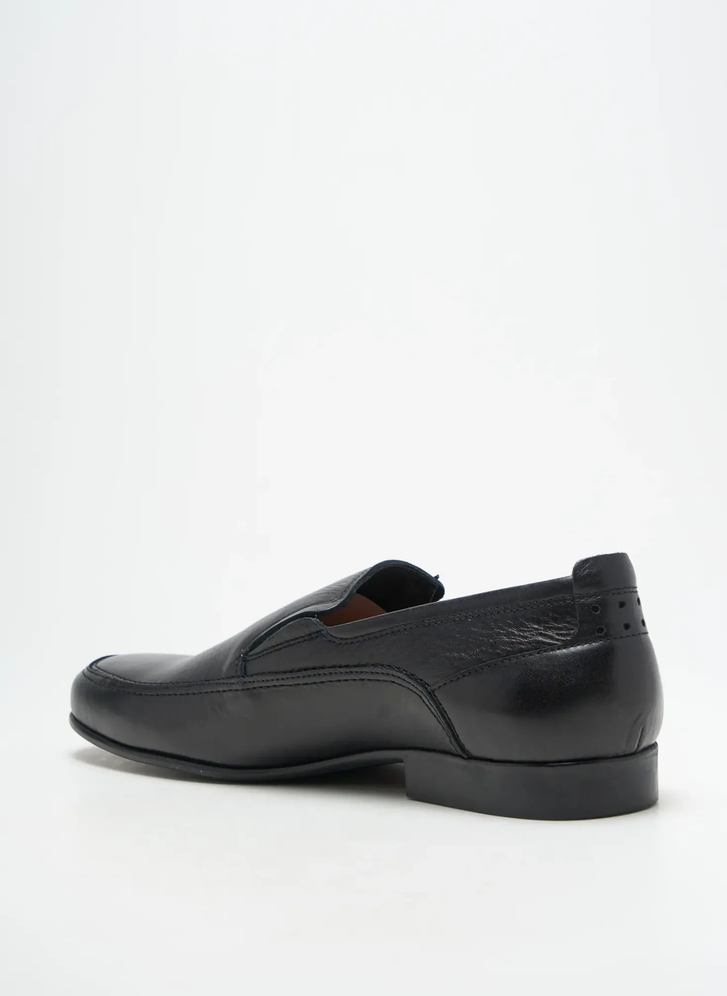 Mocassins Himalaya Noir Talon Bas