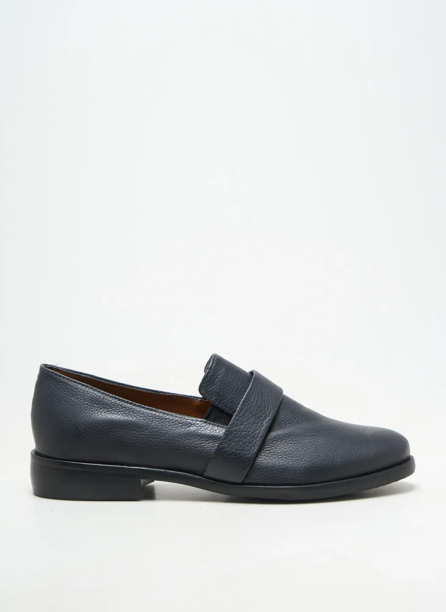 Mocassins Homers Noir Talon Plat Jusqu'à 3cm