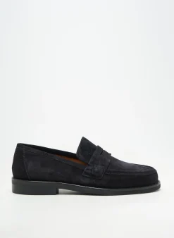 Mocassins Homers Noir Talon Plat Jusqu'à 3cm