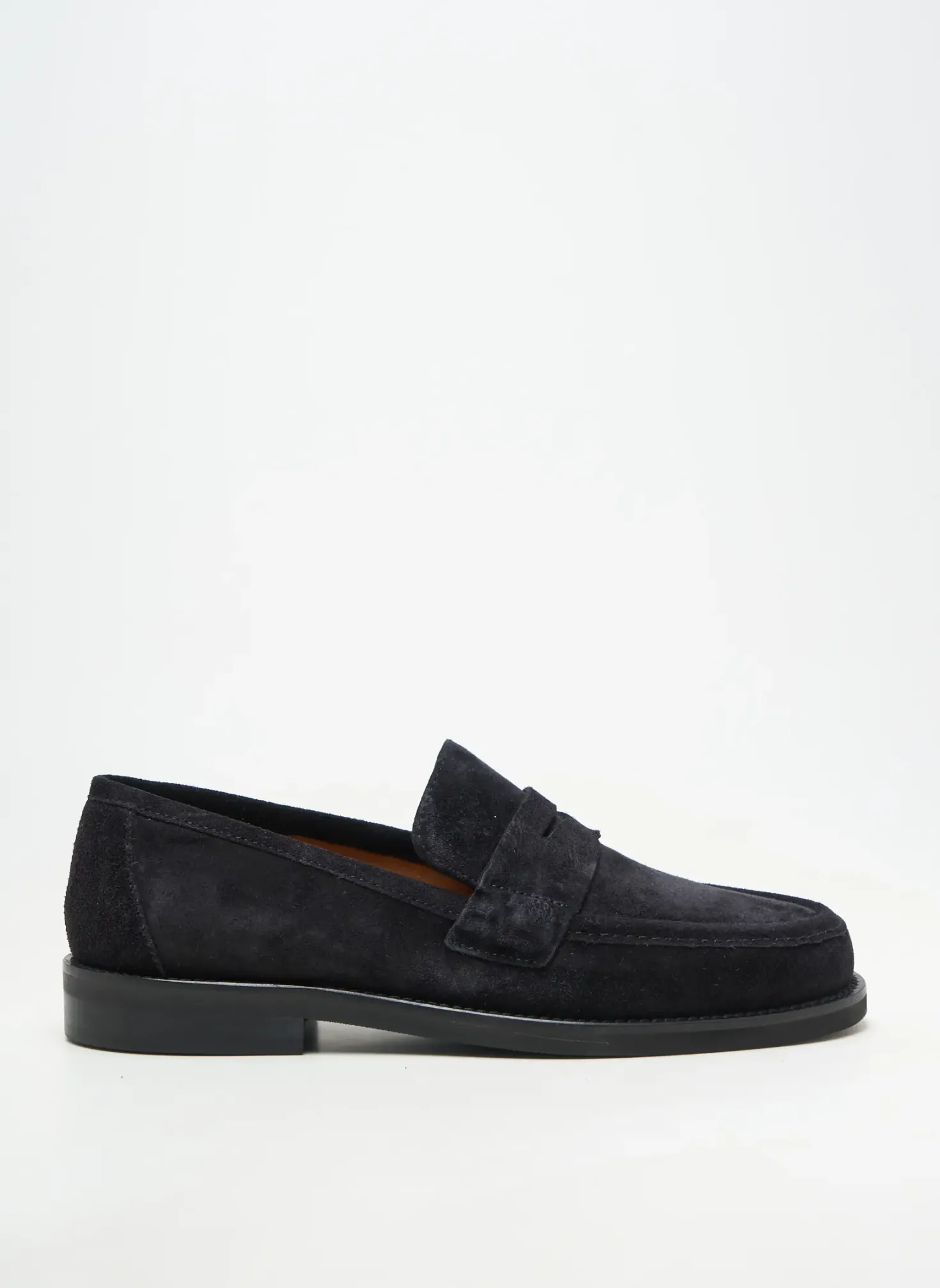 Mocassins Homers Noir Talon Plat Jusqu'à 3cm