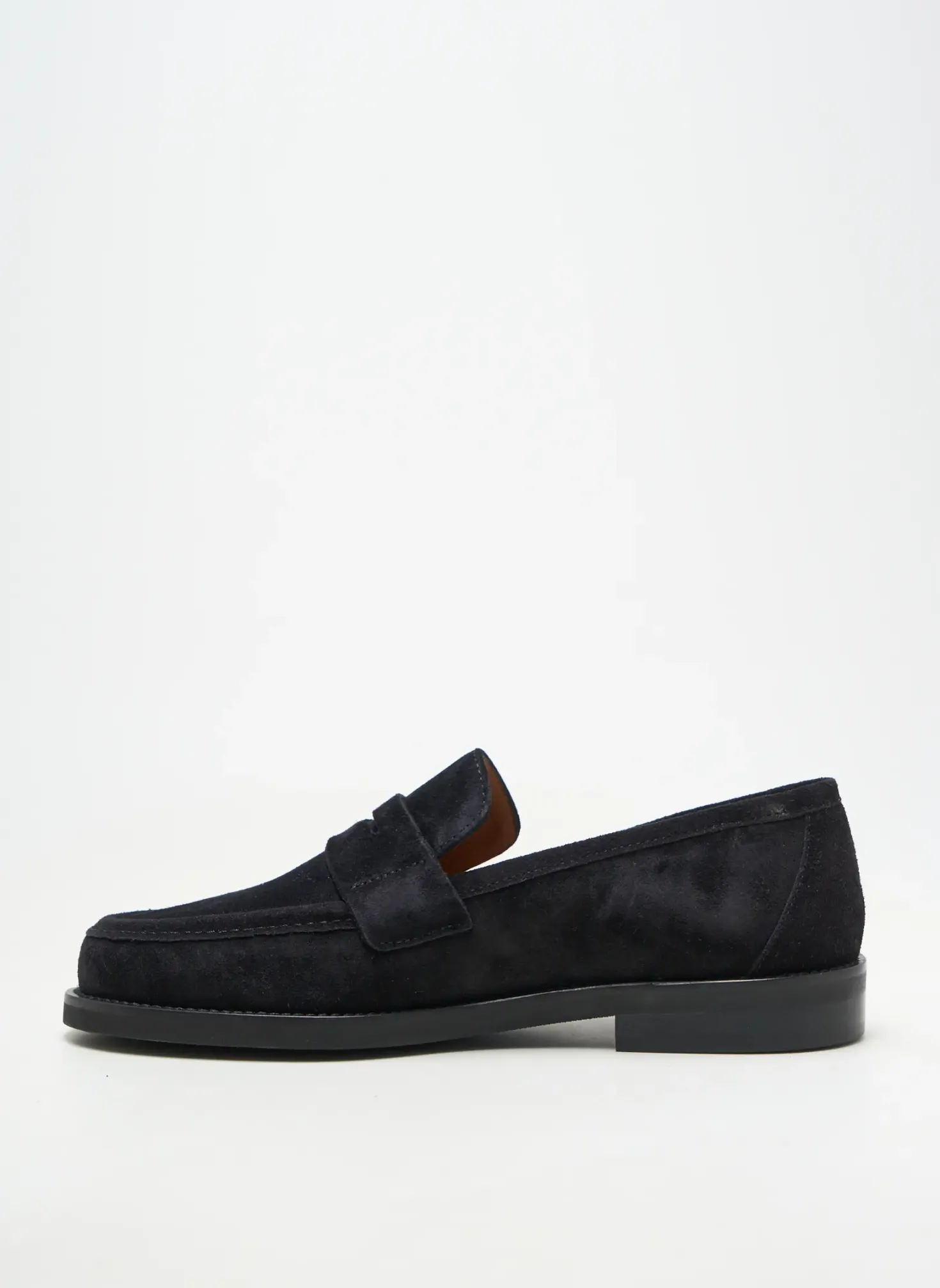 Mocassins Homers Noir Talon Plat Jusqu'à 3cm
