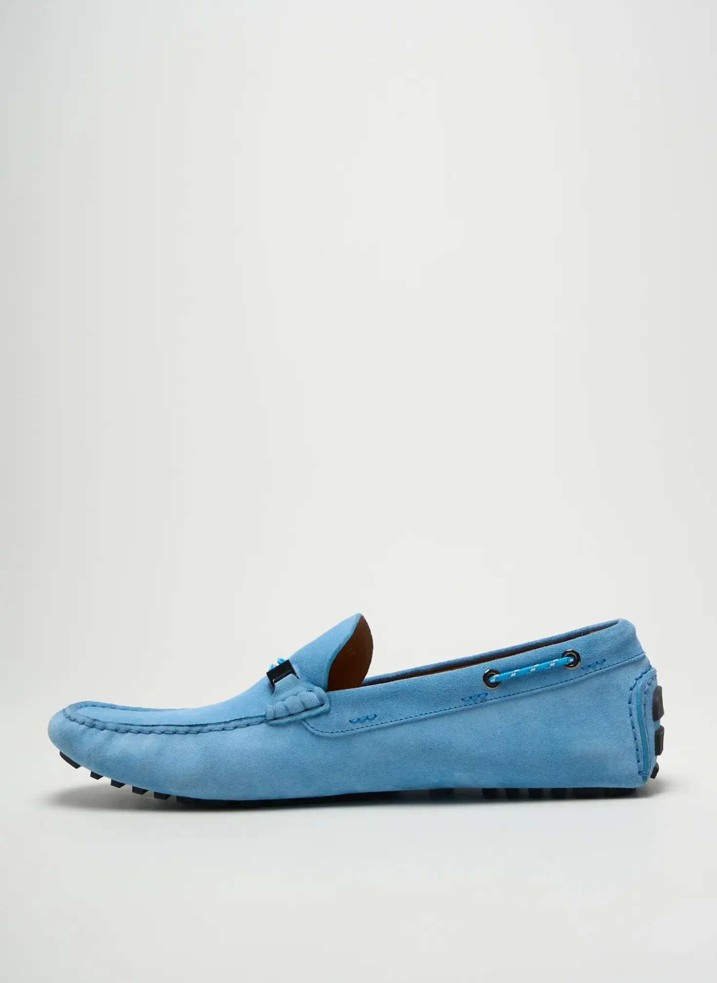 Mocassins Hugo Boss Bleu Bout Carré